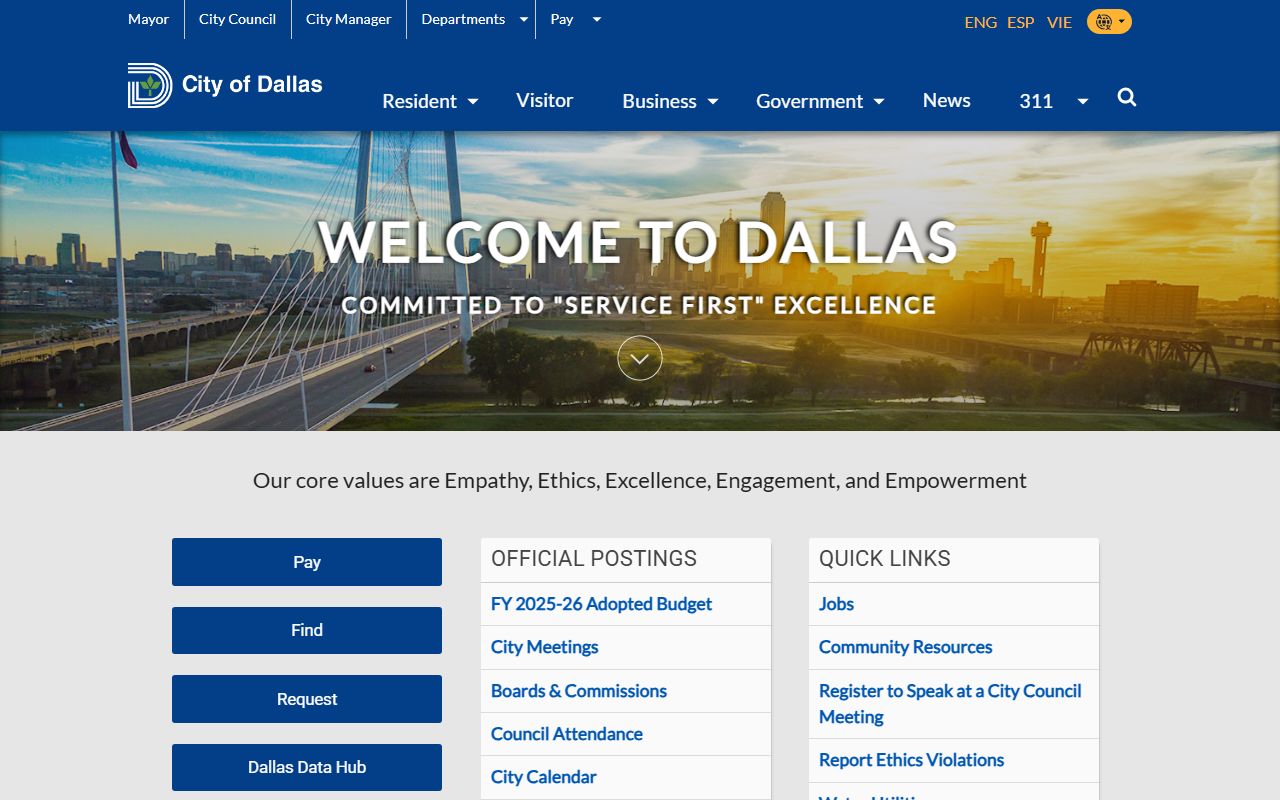 Dallas arrest records and police department