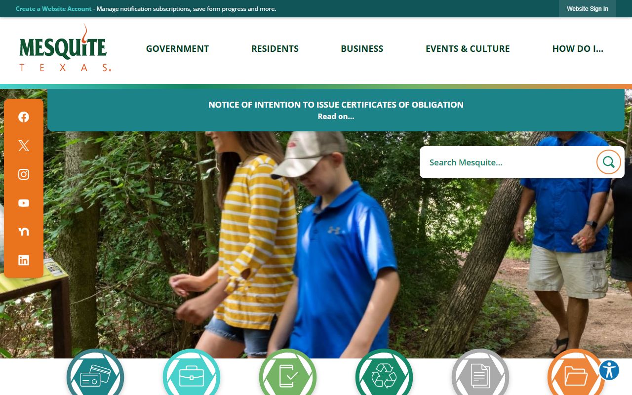 Mesquite arrest records police department