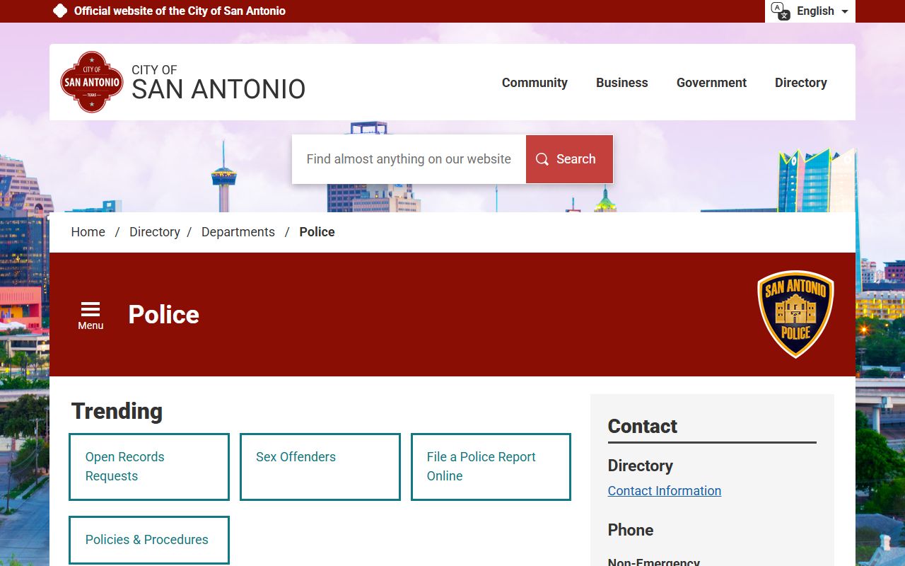 San Antonio arrest records search portal