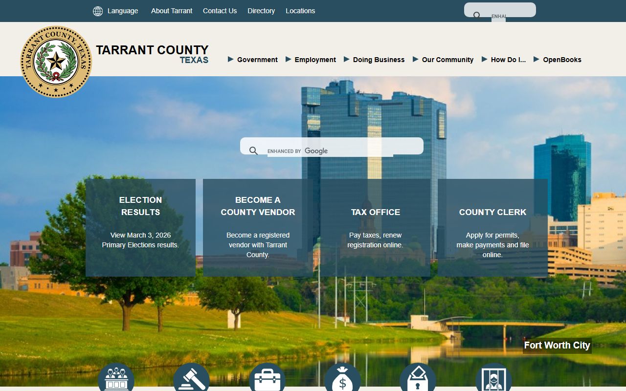 Tarrant County Sheriff arrest records and inmate search portal
