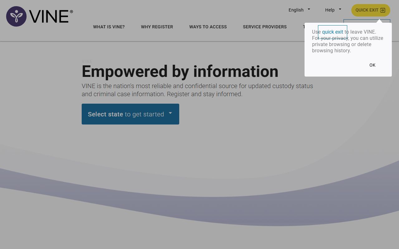 VINELink Victim Notification System Texas Arrest Records